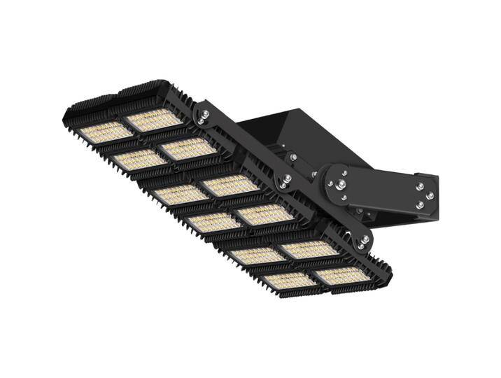 Isoled, Fassadenbeleuchtung, LED Flutlicht 1.350W, 130x40° asymmetrisch, variabel, DALI dimmbar, neutralweiss, IP66 (IP66) von Galaxus