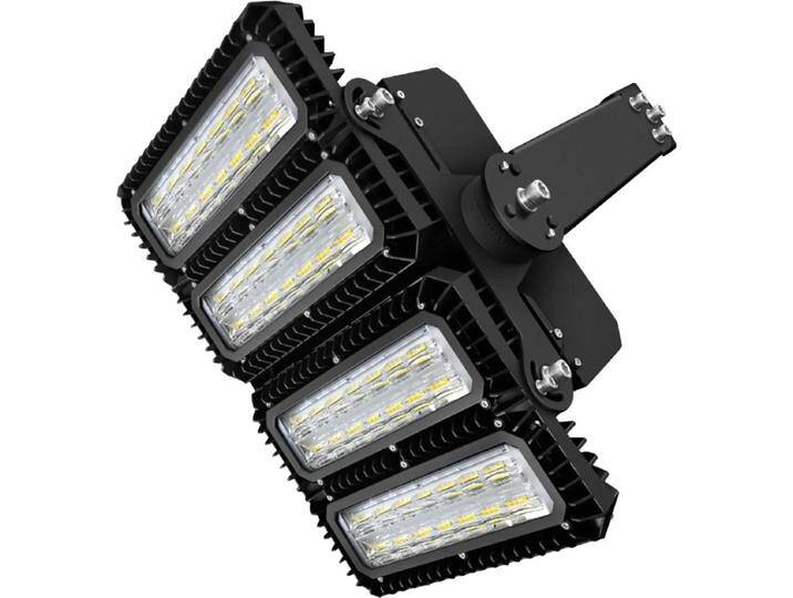 Isoled, Fassadenbeleuchtung, LED Flutlicht 450W, 130x25° asymmetrisch, variabel, DALI dimmbar, neutralweiss, IP66 (IP66) von Galaxus