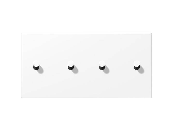 JUNG, Lichtschalter + Storenschalter, AL12-250WWMK07 Abdeckung von Galaxus