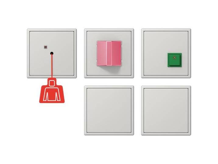 JUNG, Lichtschalter + Storenschalter, NRSLS0834-2LG JUNG, Lichtschalter + Storenschalter, NRSLS0834-2LG von Galaxus