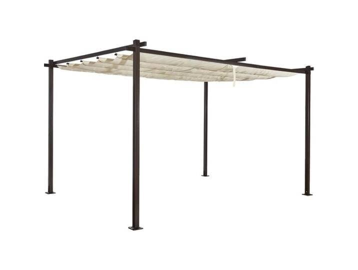 Jet-Line, Pavillon, Pavillon Luxor 3x4m KD beige-antrazit (300 cm, 400 cm) von Galaxus