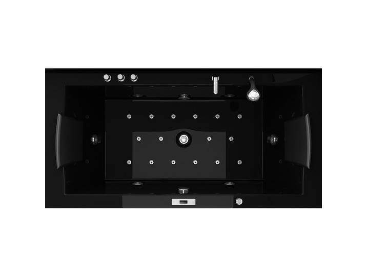 Jet-Line, Whirlpool, Whirlpool VILLA EUGENIE Badewanne schwarz Jet-Line, Whirlpool, Whirlpool VILLA EUGENIE Badewanne schwarz von Galaxus