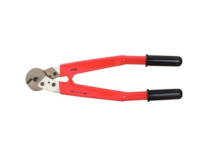 KS Tools, Bolzenschneider + Seitenschneider, Isolierte Drahtseil-Kabelschere, 600mm (600 mm) von Galaxus