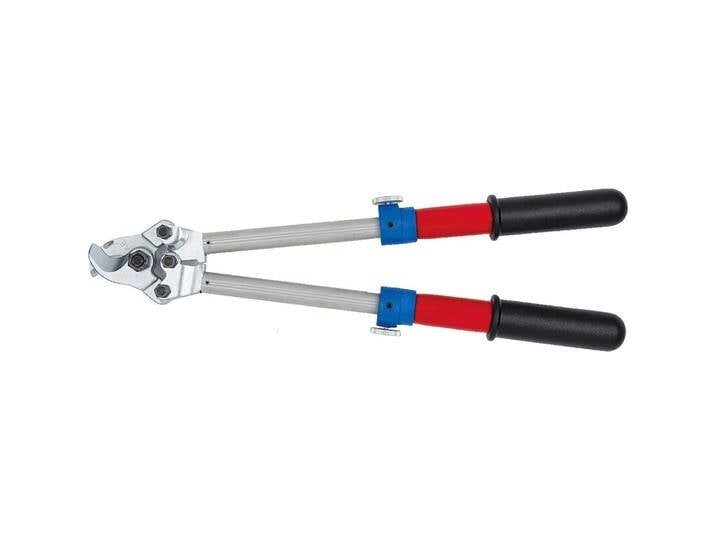 KS Tools, Bolzenschneider + Seitenschneider, Kabelschere mit Schutzisolierung, Teleskopgriff, 360-520mm (520 mm) von Galaxus
