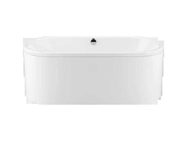 Kaldewei, Badewanne, Classic Duo Oval, freistehende Badewanne, 170x75x42 cm, mit Schürze Aussenfarbe alpinweiss (170 cm, 75 cm) von Galaxus