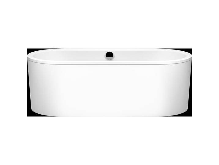 Kaldewei, Badewanne, Classic Duo Oval, freistehende Badewanne, 180x80x42 cm, mit Schürze Aussenfarbe alpinweiss (180 cm, 80 cm) von Galaxus