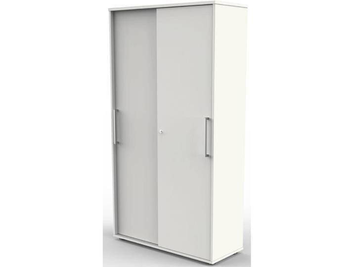 Kerkmann, Aktenschrank, Schiebetürenschrank, 13449310 weiss 4 Fachböden 100,0 x 40,0 x 183,0 cm Kerkmann, Aktenschrank, Schiebetürenschrank, 13449310 weiss 4 Fachböden 100,0 x 40,0 x 183,0 cm von Galaxus