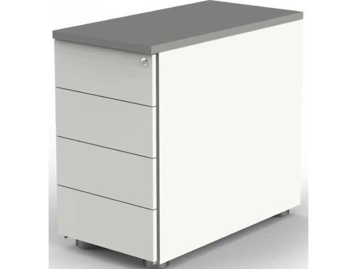 Kerkmann, Rollcontainer, Move Standcontainer weiss grafit 4 Auszüge von Galaxus