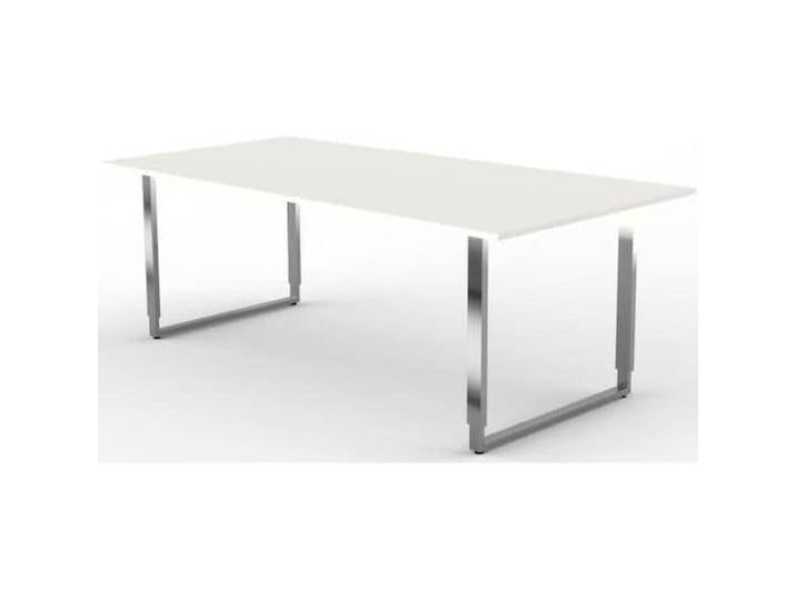 Kerkmann, Schreibtisch, Konferenztisch AVETO B 2.000 mm weiss x T 1.000 H 680 - 820 mm von Galaxus