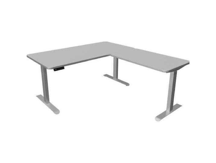 Kerkmann, Schreibtisch, Move 3 Premium höhenverstellbarer Schreibtisch lichtgrau rechteckig (160 x 80 x 72 cm) von Galaxus