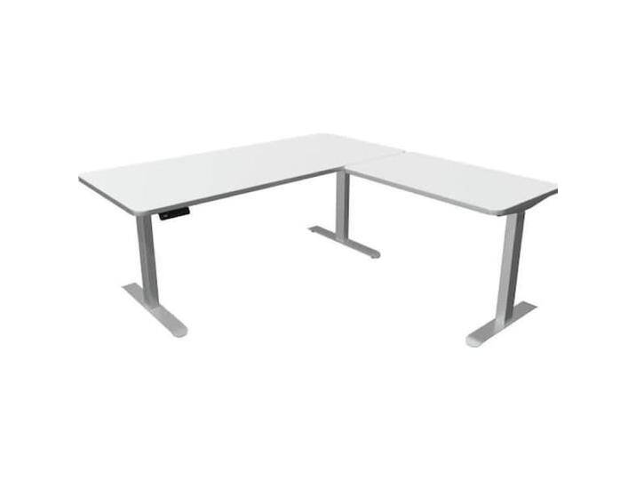Kerkmann, Schreibtisch, Move 3 Premium höhenverstellbarer Schreibtisch weiss rechteckig (180 x 80 x 72 cm) von Galaxus