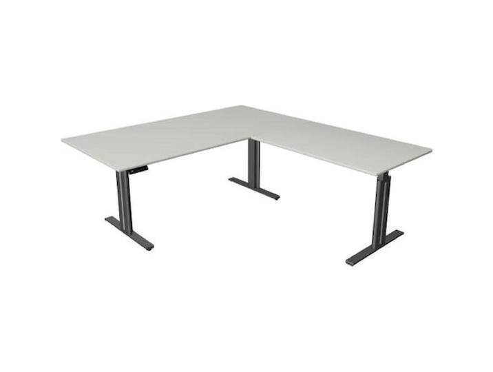 Kerkmann, Schreibtisch, Move 3 elegant höhenverstellbarer Schreibtisch lichtgrau rechteckig T-Fuss-Gestell grau 200 Kerkmann, Schreibtisch, Move 3 elegant höhenverstellbarer Schreibtisch lichtgrau rechteckig T-Fuss-Gestell grau 200 von Galaxus