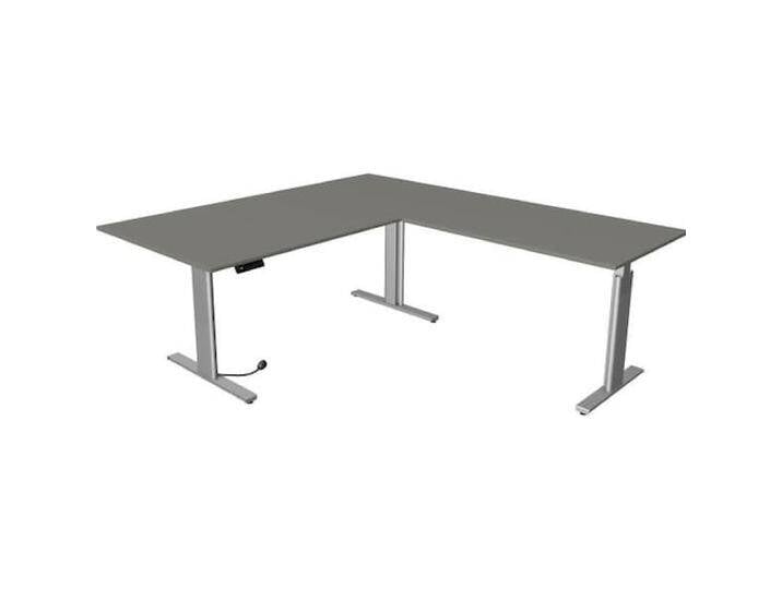 Kerkmann, Schreibtisch, Move 3 höhenverstellbarer Schreibtisch grafit L-Form Kerkmann, Schreibtisch, Move 3 höhenverstellbarer Schreibtisch grafit L-Form von Galaxus