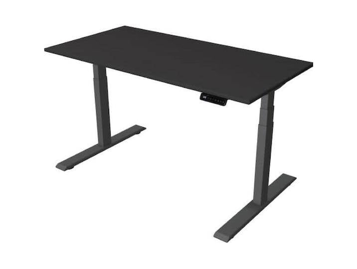 Kerkmann, Schreibtisch, Smart office höhenverstellbarer Schreibtisch anthrazit rechteckig von Galaxus