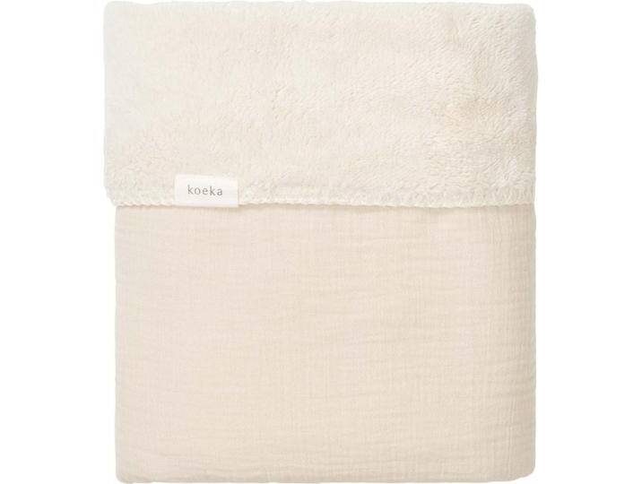 Koeka, Babydecke, Kinderdecke Plüsch Faroo warm white (100 x 150 cm) von Galaxus