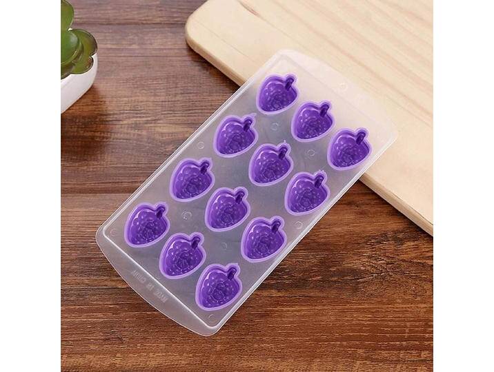 König Design Silikon Eis Würfel Behälter Eiswürfelform Eiswürfelbereiter Garten Party Früchte, Eisformen, Violett König Design Silikon Eis Würfel Behälter Eiswürfelform Eiswürfelbereiter Garten Party Früchte, Eisformen, Violett von Galaxus