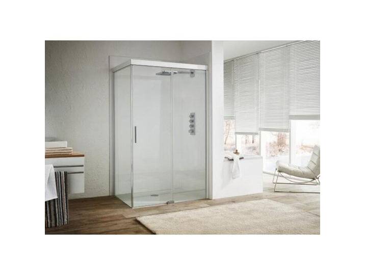 Koralle, Duschkabine + Duschwand, S600Plus Schiebetür mit Trennwand an Einstiegsseite DSTD2 120 R, Trennwand rechts, 1200mm (90 cm, 120 cm, 200 cm) von Galaxus