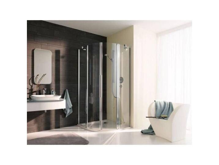 Koralle, Duschkabine + Duschwand, Viertelkreisduschekabine mit Pendeltür und Festfeld - Halbteil myDay VPFS Radius 500 rechts (58.30 cm, 209.30 cm, 23.60 cm) von Galaxus