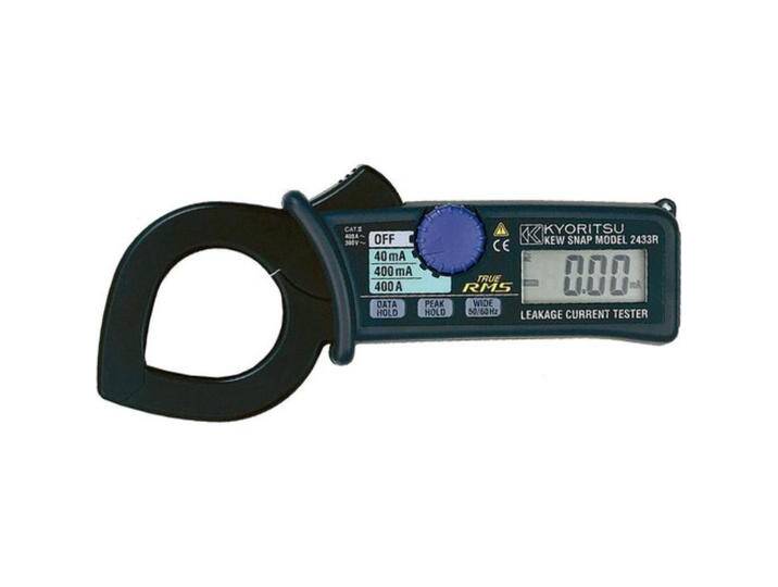 Kyoritsu, Multimeter, 02433R001B TRMS Stromzange (auch für Ableitströme), 40/400mA/400A, res. 0.01mA von Galaxus