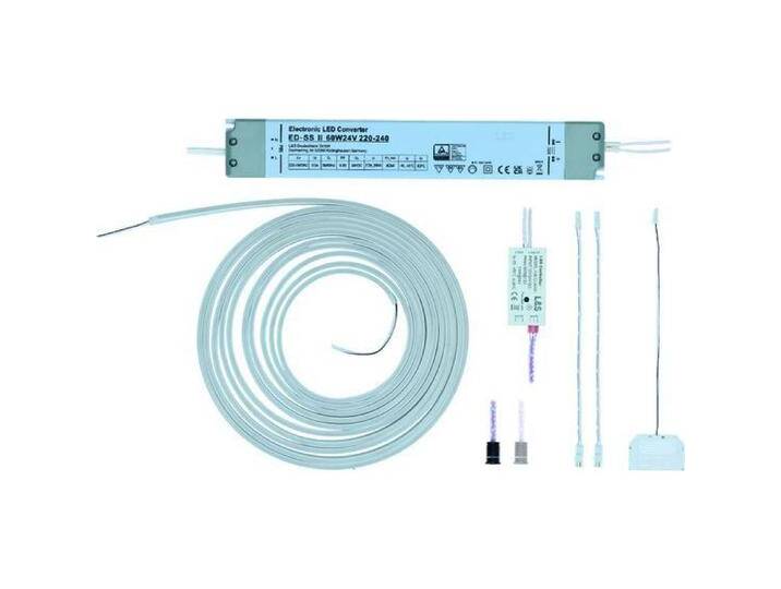 L&S, LED Streifen, Komplettset LED Band Octopus Slim Line 24 V (Warmweiss, Neutralweiss, 500 cm, Indoor) von Galaxus