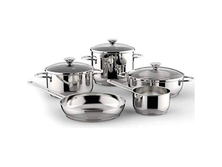 Lagostina, Serviergeschirr, Deliziosa Premium Pot en Pannen set RV 8-delig von Galaxus