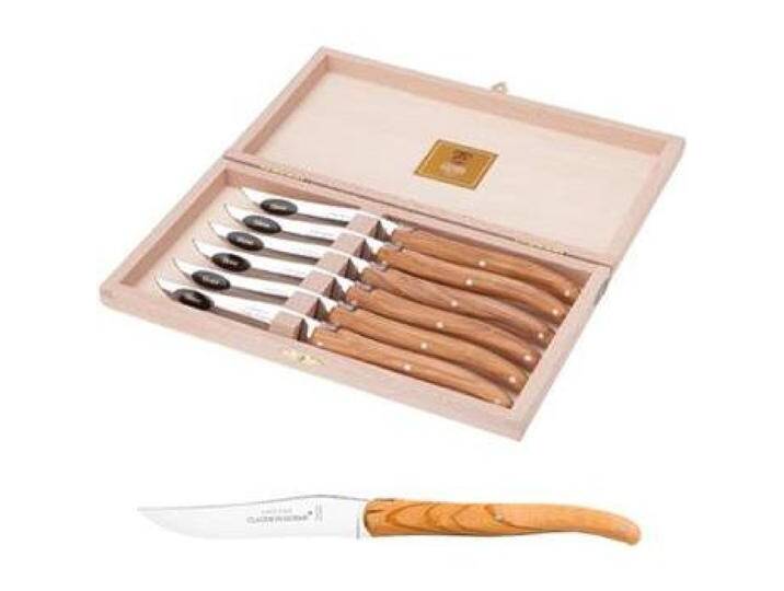 Laguiole Claude Dozorme Steakmesser, Besteck, Braun, Silber Laguiole Claude Dozorme Steakmesser, Besteck, Braun, Silber von Galaxus