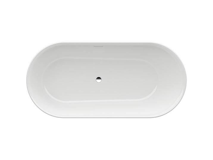 Laufen, Badewanne, Badewanne KARTELL 1715x815mm, freistehend weiss (275 l, 171.50 cm, 81.50 cm) von Galaxus