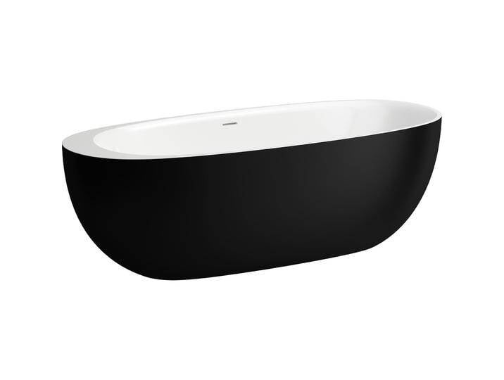 Laufen, Badewanne, ILBAGNOALESSI Badewanne, freistehend, Mineralgusswerkstoff, 1850x800x440mm (227 l, 185 cm, 80 cm) von Galaxus