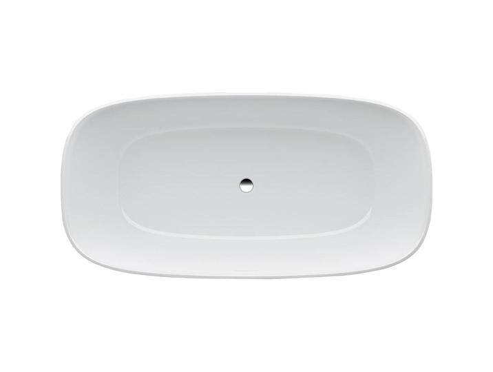 Laufen, Badewanne, INO Badewanne 1700x750x520 freistehend oval weiss (230 l, 170 cm, 75 cm) von Galaxus