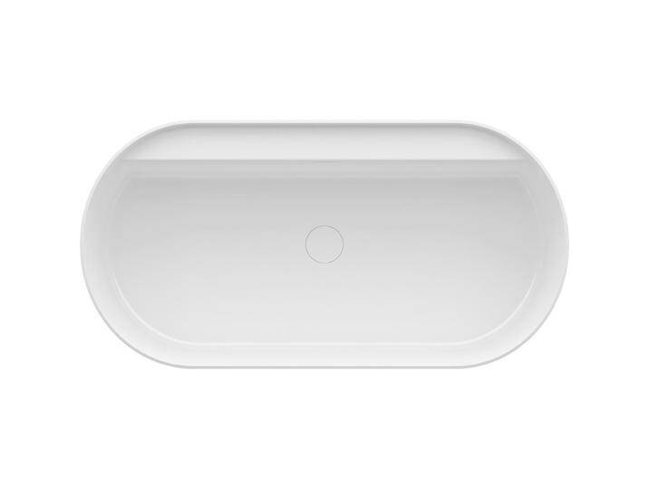 Laufen, Badewanne, Sonar Badewanne, freistehend, 1600x815x535mm, 2 Rückenschrägen, mit Oberflächentextur auss (160 cm, 81.50 cm) von Galaxus