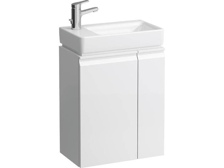 Laufen, Badmöbelset, Pro S Komplettset, Waschtisch, 1 Hahnloch links, inkl. Unterbau, Tür links, Regal rechts, 69 von Galaxus