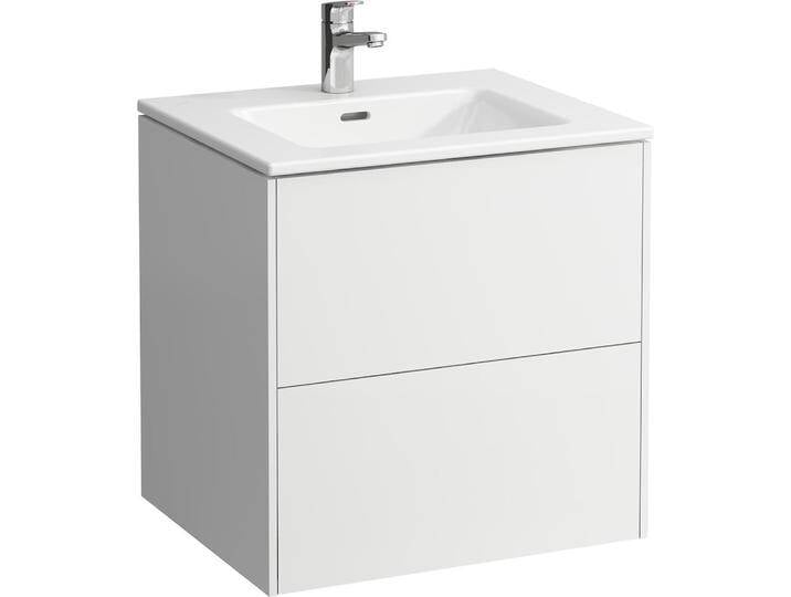 Laufen, Badmöbelset, Pro S Set Base 600, Waschtisch, 1 Hahnloch, Überlauf, inkl. Waschtischunterschrank, 2 Schubl von Galaxus
