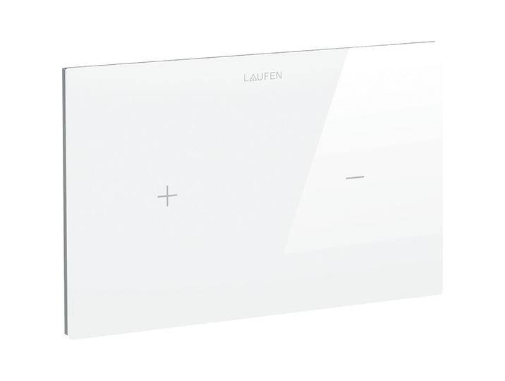Laufen, Betätigungsplatte, AW4 elektronische Betätigungsplatte, Glas, berührungslos, Dual-Flush, 252x15x162mm, H895664 von Galaxus