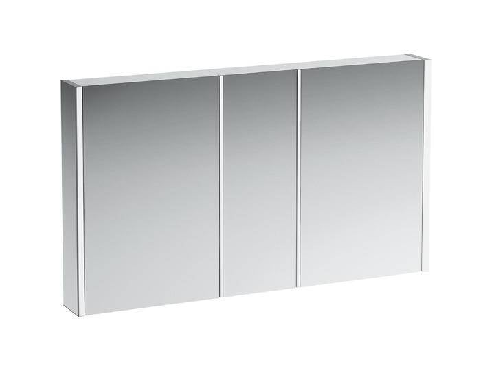 Laufen, Spiegelschrank, Frame 25 Spiegelschrank, Beleuchtung senkrecht, Anschlag aussen/rechts, 750x1300 von Galaxus