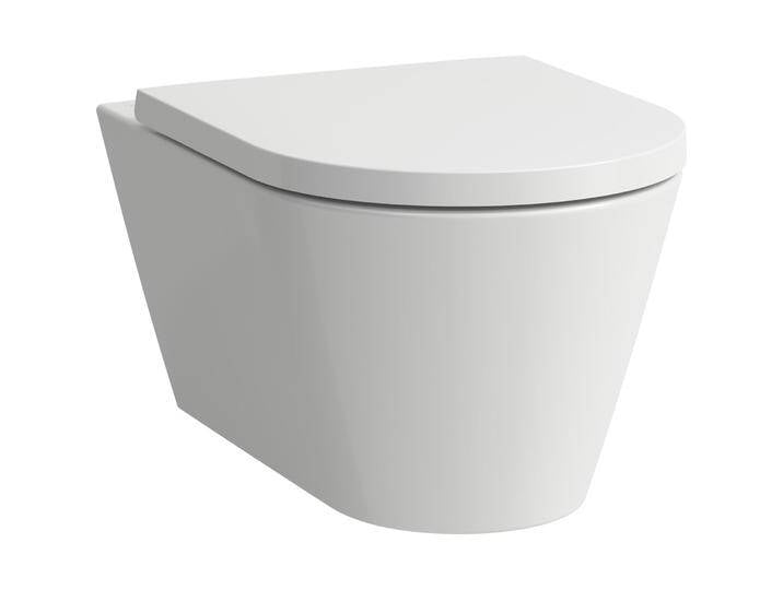 Laufen, Toilette + Bidet, Kartell Wand-WC, Tiefspüler, mit Silent Flush spülrandlos, 545x370x355mm Laufen, Toilette + Bidet, Kartell Wand-WC, Tiefspüler, mit Silent Flush spülrandlos, 545x370x355mm von Galaxus