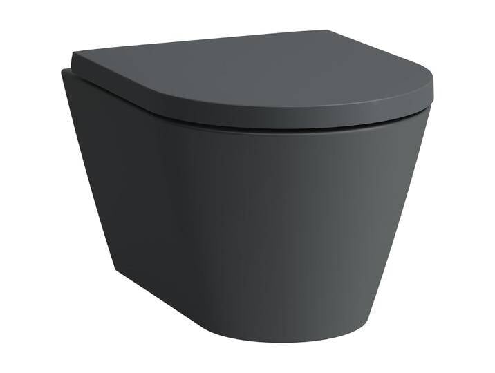 Laufen, Toilette + Bidet, Wand-WC COMPACT KARTELL spülrandlos, Tiefspüler graphit matt Laufen, Toilette + Bidet, Wand-WC COMPACT KARTELL spülrandlos, Tiefspüler graphit matt von Galaxus