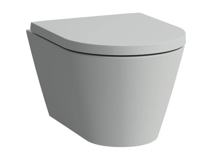 Laufen, Toilette + Bidet, Wand-WC COMPACT KARTELL spülrandlos, Tiefspüler grau Laufen, Toilette + Bidet, Wand-WC COMPACT KARTELL spülrandlos, Tiefspüler grau von Galaxus