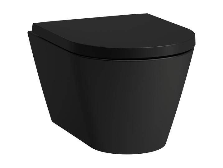 Laufen, Toilette + Bidet, Wand-WC COMPACT KARTELL spülrandlos, Tiefspüler schwarz matt Laufen, Toilette + Bidet, Wand-WC COMPACT KARTELL spülrandlos, Tiefspüler schwarz matt von Galaxus