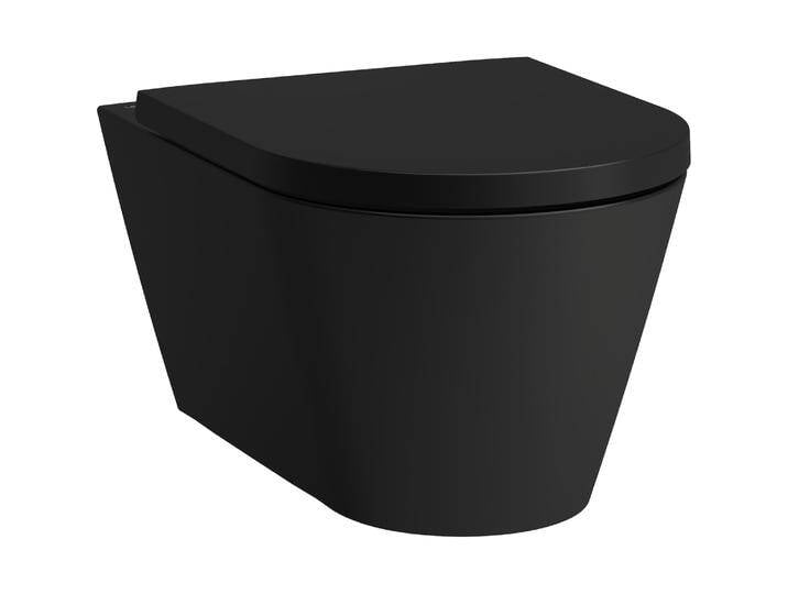 Laufen, Toilette + Bidet, Wand-WC KARTELL spülrandlos, Tiefspüler schwarz matt Laufen, Toilette + Bidet, Wand-WC KARTELL spülrandlos, Tiefspüler schwarz matt von Galaxus