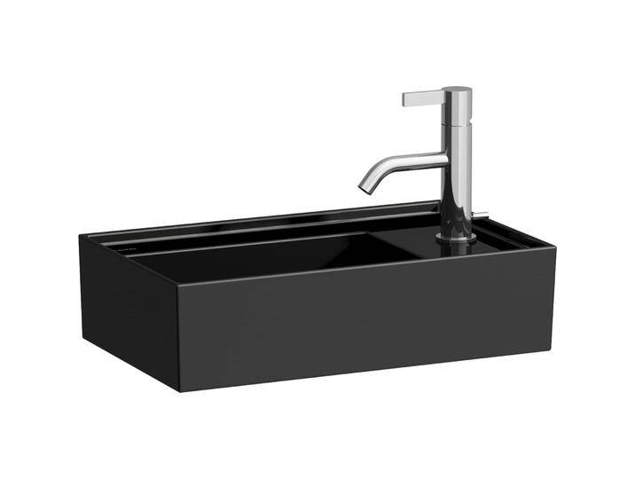 Laufen, Waschbecken, Handwaschbecken KARTELL 460x280mm Arm.bank re o ÜL 1 HL-Ausf. sw (280 mm, 460 mm) von Galaxus