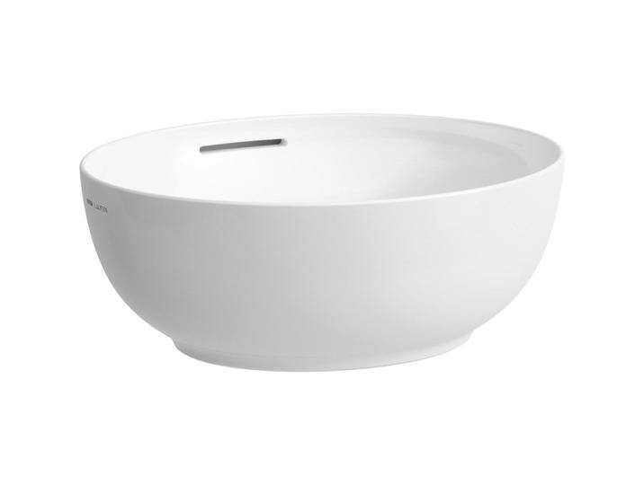 Laufen, Waschbecken, Il Bagno Alessi Waschtisch-Schale, mit Überlauf, 45x40cm, inkl. Ablaufventil Klick-Klack, H8 (450 mm, 480 mm) von Galaxus