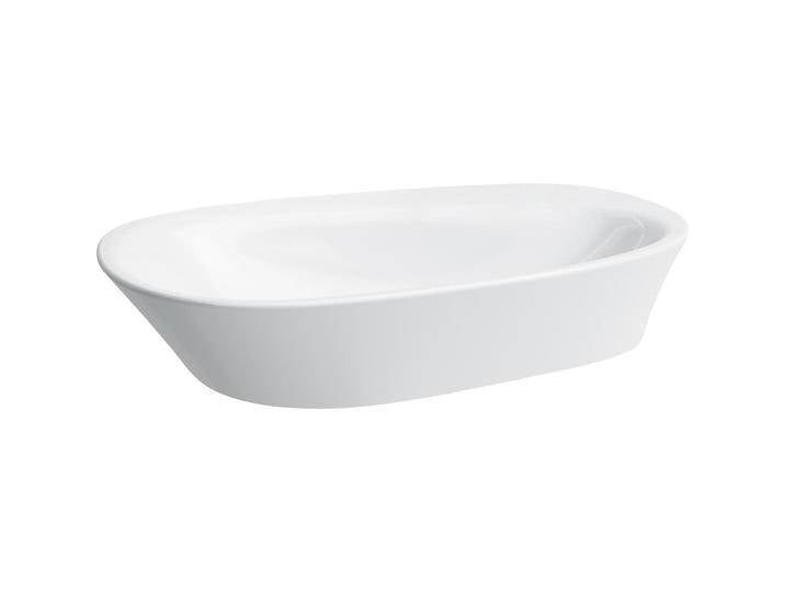 Laufen, Waschbecken, Palomba Waschtisch-Schale, ohne Hahnloch, ohne Überlauf, mit Armaturenbank, Becken links, 60 (400 mm, 600 mm) von Galaxus