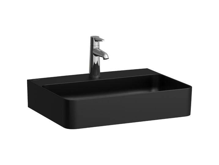 Laufen, Waschbecken, VAL Waschtisch, unterbaufähig, 1 Hahnloch, ohne Überlauf, 550x420mm, H810282 (420 mm, 550 mm) von Galaxus