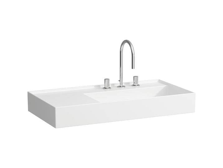 Laufen, Waschbecken, Waschtisch KARTELL 900x460mm Abl. li o ÜL 1 HL-Ausf. we LCC (460 mm, 900 mm) von Galaxus