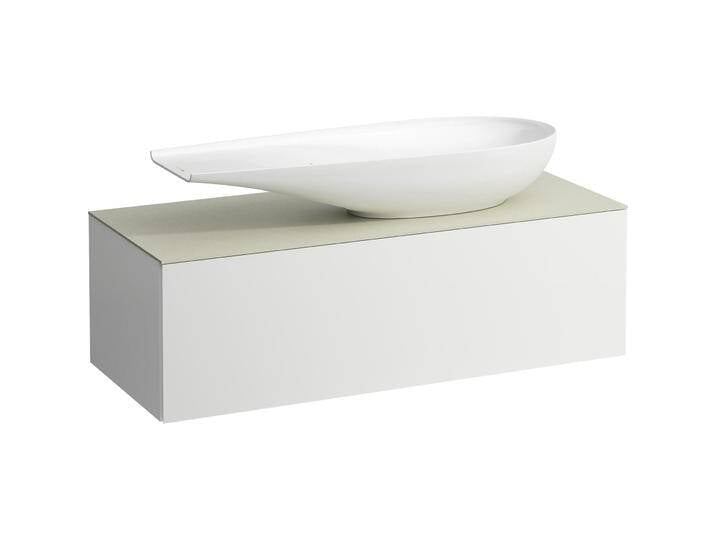 Laufen, Waschbeckenunterschrank, Il Bagno Alessi Schubladenelement, 1 Hahnloch, Steinplatte Calce Avorio, Ausschnitt rechts, 1 Laufen, Waschbeckenunterschrank, Il Bagno Alessi Schubladenelement, 1 Hahnloch, Steinplatte Calce Avorio, Ausschnitt rechts, 1 von Galaxus