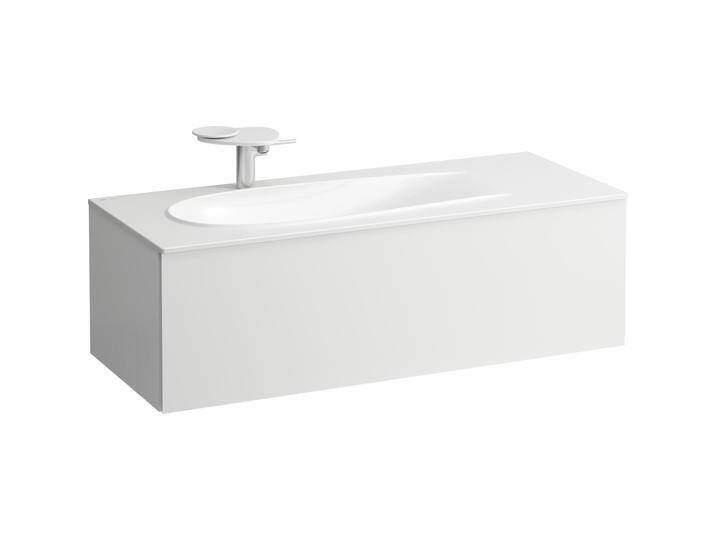 Laufen, Waschbeckenunterschrank, Il Bagno Alessi Waschtischunterbau, Siphonausschnitt links, 1195x490x365mm, 1 Schublade, H430 Laufen, Waschbeckenunterschrank, Il Bagno Alessi Waschtischunterbau, Siphonausschnitt links, 1195x490x365mm, 1 Schublade, H430 von Galaxus