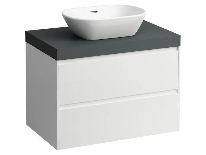 Laufen, Waschbeckenunterschrank, Lani Waschtischplatte verkehrsgrau inkl. Unterschrank, 1 Ausschnitt mittig, 785x495x580mm, H4 Laufen, Waschbeckenunterschrank, Lani Waschtischplatte verkehrsgrau inkl. Unterschrank, 1 Ausschnitt mittig, 785x495x580mm, H4 von Galaxus