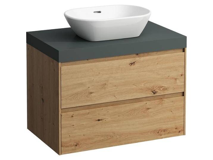 Laufen, Waschbeckenunterschrank, Lani Waschtischplatte verkehrsgrau inkl. Unterschrank, 1 Ausschnitt mittig, 785x495x580mm, H4 Laufen, Waschbeckenunterschrank, Lani Waschtischplatte verkehrsgrau inkl. Unterschrank, 1 Ausschnitt mittig, 785x495x580mm, H4 von Galaxus