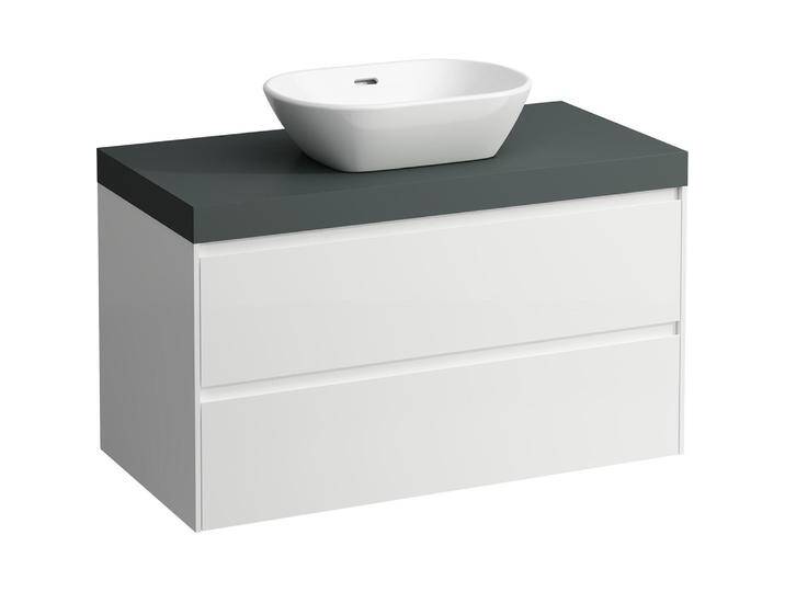 Laufen, Waschbeckenunterschrank, Lani Waschtischplatte verkehrsgrau inkl. Unterschrank, 1 Ausschnitt mittig, 985x495x580mm, H4 Laufen, Waschbeckenunterschrank, Lani Waschtischplatte verkehrsgrau inkl. Unterschrank, 1 Ausschnitt mittig, 985x495x580mm, H4 von Galaxus