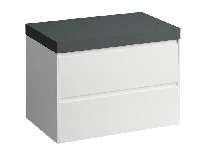 Laufen, Waschbeckenunterschrank, Lani Waschtischplatte verkehrsgrau inkl. Unterschrank, ohne Ausschnitt, 785x495x580mm, H40555 Laufen, Waschbeckenunterschrank, Lani Waschtischplatte verkehrsgrau inkl. Unterschrank, ohne Ausschnitt, 785x495x580mm, H40555 von Galaxus